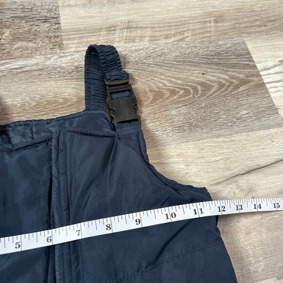 OshKosh B'gosh Kids Snow Bib Navy Overalls Snowsuit Winter Ski Size 4 - Picture 7 of 9